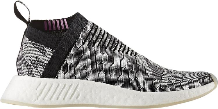 Кроссовки Adidas Wmns NMD_CS2 Primeknit 'Grey White', черный BY9312 | Black фото 1