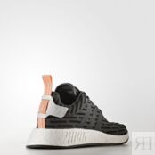 Кроссовки Adidas Wmns NMD R2, темно-серый/розовый BA7259 | Green фото 4