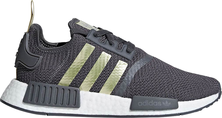 Кроссовки Adidas Wmns NMD_R1 'Metallic Stripes', серый B37651 | Grey фото 1