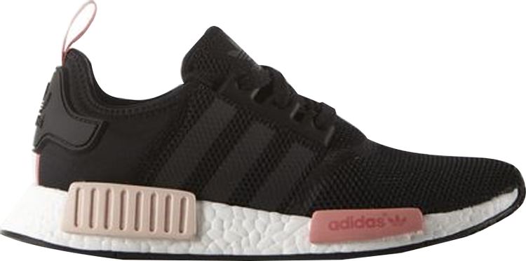 Кроссовки Adidas Wmns NMD_R1 'Peach Pink', черный S75234 | Black фото 1