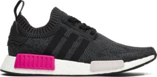 Кроссовки Adidas Wmns NMD_R1 Primeknit 'Shock Pink', черный