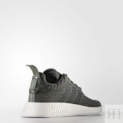 Кроссовки Adidas Wmns NMD R2, темно-серый/белый BA7261 | Green фото 4