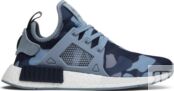 Кроссовки Adidas Wmns NMD_XR1 'Blue Duck Camo', синий BA7754 | Blue фото 1