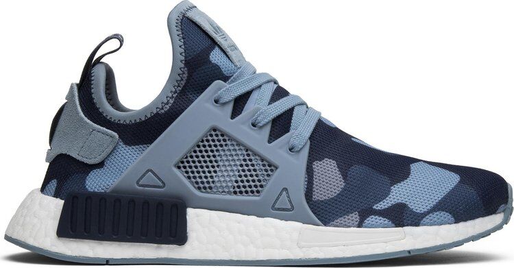 Кроссовки Adidas Wmns NMD_XR1 'Blue Duck Camo', синий BA7754 | Blue фото 1