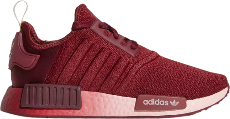 Кроссовки Adidas Wmns NMD_R1 'Glow Pink Burgundy', красный FZ4631 | Red фото 1