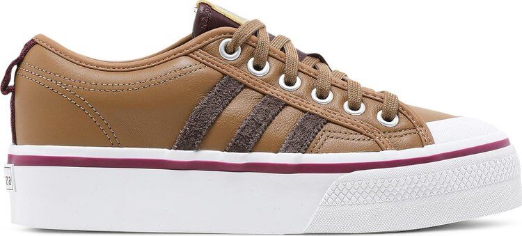 Кроссовки Adidas Star Wars x Wmns Nizza 'Beskar Steel', коричневый GZ2742 | Brown фото 1