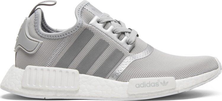 Кроссовки Adidas Wmns NMD_R1 'Matte Silver', серебряный S76004 | Silver фото 1