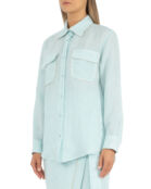 Рубашка Forte Dei Marmi Couture 23SF6106 синий 40