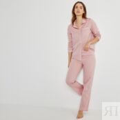 Пижама из ткани расшитой гладью  44 (FR) - 50 (RUS) розовый