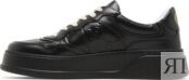 Кроссовки Gucci GG Embossed Sneaker Black, черный 669582 1XL10 1000 | Black фото 3