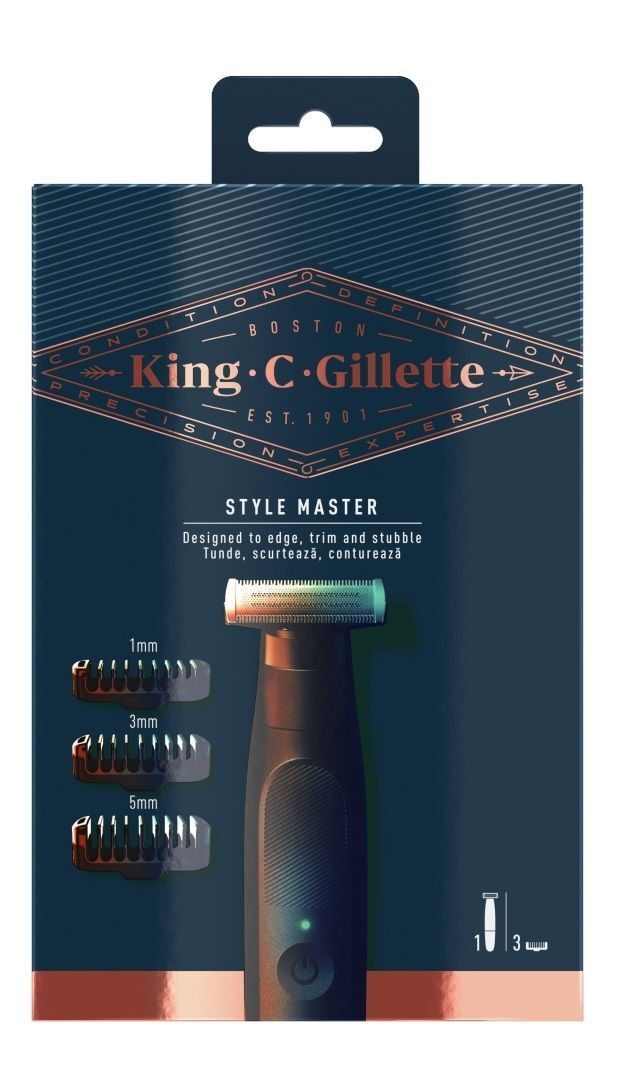 Gillette King C Style Master триммер, 1 шт. 92093 фото 1