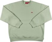 Толстовка Supreme Small Box Crewneck 'Mint', зеленый SS22SW40 MINT | Green фото 1