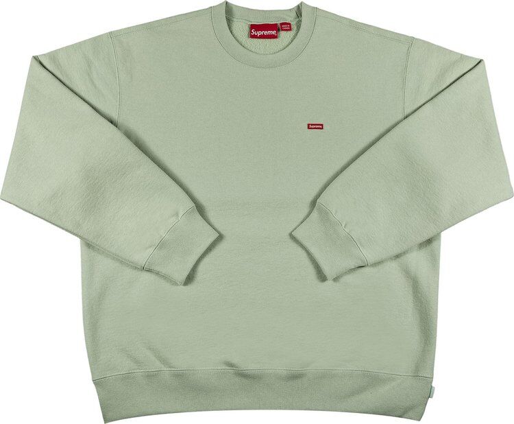 Толстовка Supreme Small Box Crewneck 'Mint', зеленый SS22SW40 MINT | Green фото 1