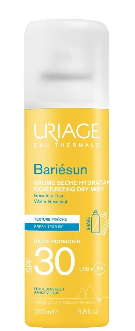 Uriage Bariesun SPF30 туман для загара, 200 ml