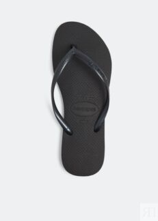 Шлепанцы HAVAIANAS Rubber flip flops, черный