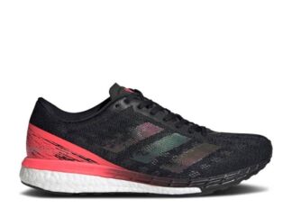 Кроссовки Adidas WMNS ADIZERO BOSTON 9 'BLACK SIGNAL PINK', черный