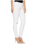 Джинсы Blank NYC, The Bond Mid-Rise Distressed Skinny in Great White 9007857 | Great White фото 4