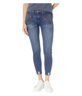 Джинсы KUT from the Kloth, Connie Ankle Zip Front Welt Pocket Skinny Jeans