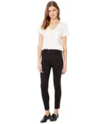 Джинсы Madewell, 9" Mid-Rise Skinny in Black Frost 9426132 | Black Frost фото 5