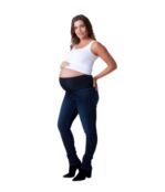 Джинсы NOM Maternity, Soho Maternity Over the Belly Skinny Denim in Black 9460174 | Black фото 2