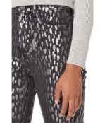 Джинсы 7 For All Mankind, The High-Waist Skinny in Foil Snow Leopard