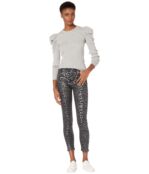 Джинсы 7 For All Mankind, The High-Waist Skinny in Foil Snow Leopard