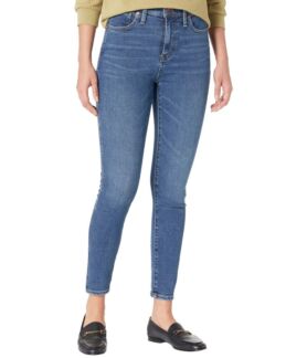 Джинсы Madewell, 10'' High-Rise Skinny Jeans in Wendover Wash: TENCEL Denim