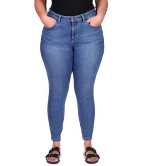 Джинсы DL1961, Plus Size Florence Skinny Inclusive Mid-Rise Instasculpt Ank