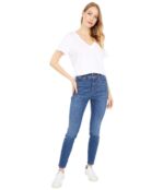 Джинсы Madewell, Curvy High-Rise Skinny Jeans in Wendover Wash: TENCEL Deni 9527520 | Wendover Wash фото 4