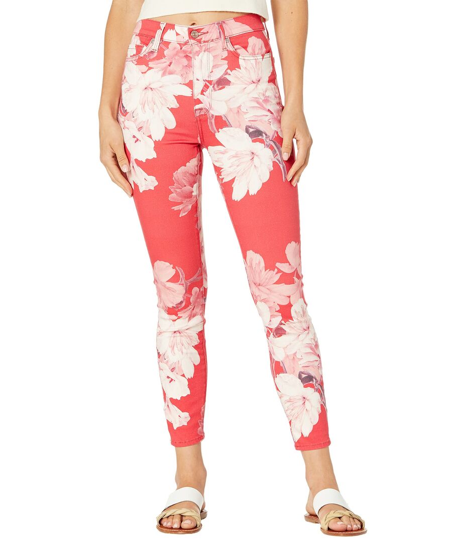 Джинсы 7 For All Mankind, High-Waist Ankle Skinny in Poppy Floral 9531411 | Poppy Floral фото 1