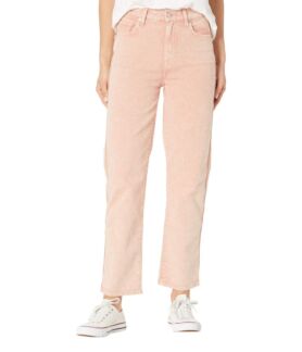 Джинсы 7 For All Mankind, High-Waist Cropped Straight in Mineral Rose