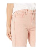 Джинсы 7 For All Mankind, High-Waist Cropped Straight in Mineral Rose