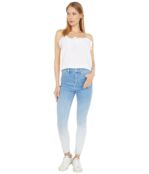 Джинсы 7 For All Mankind, High-Waist Ankle Skinny in Ombre Sunny Stretch