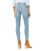 Джинсы Hudson Jeans, Nico Mid-Rise Super Skinny Ankle in Heart of Glass
