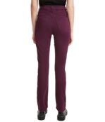 Джинсы JEN7, Sateen Slim Straight in Plum 9586846 | Plum фото 2