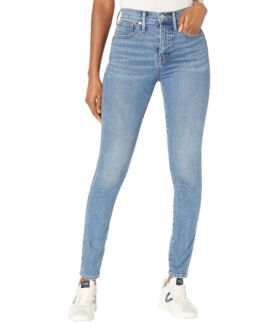 Джинсы Madewell, 10" High-Rise Skinny in Kaihara Tall in Woodridge Wash