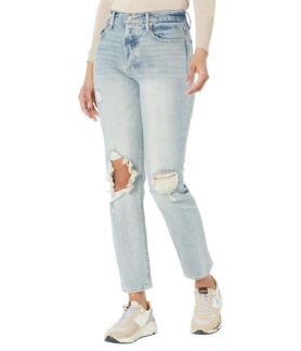 Джинсы Lucky Brand, High-Rise Drew Mom Jeans in Atmosphere Destructed