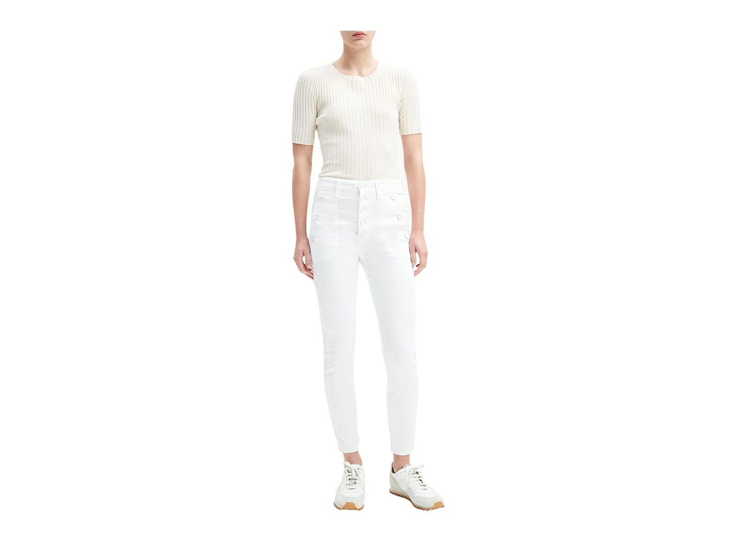 Джинсы 7 For All Mankind, Portia in Slim Illusion White