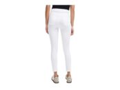 Джинсы 7 For All Mankind, High-Waist Ankle Skinny in Clean White/Destroy