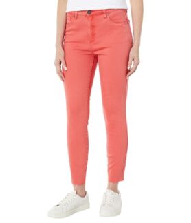 Джинсы KUT from the Kloth, Connie High-Rise Fab AB Ankle Skinny-Raw Hem in