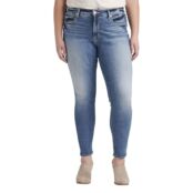 Джинсы Silver Jeans Co., Plus Size Avery Skinny Jeans W94116ECF309 9691031 | Indigo фото 1