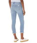 Джинсы JEN7, Cropped Skinny w/ Thick Fray in Victoria Broken Twill