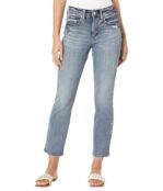 Джинсы Silver Jeans Co., Avery Straight Crop L44936ECF221 9734576 | Indigo фото 1