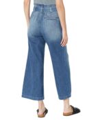 Джинсы Hudson Jeans, Cropped Wide Leg Trousers w/ Paper Bag in Dancehall