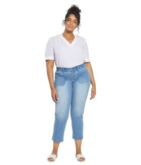 Джинсы NYDJ Plus Size, Plus Size Waist Match Marilyn Straight Ankle Pants i