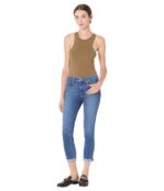 Джинсы Paige, Skyline Skinny Crop Raw Cuff in Groove