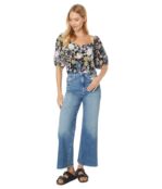 Джинсы 7 For All Mankind, Ultra High-Rise Crop Jo with Cut Hem in Luxe Vint