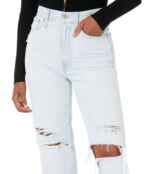 Джинсы Madewell, The Perfect Vintage Straight Jean in Pearse Wash: Destruct