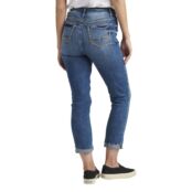 Джинсы Silver Jeans Co., Girlfriend Mid-Rise Slim Leg Jeans L27137EKC217 9814656 | Indigo фото 2