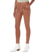 Джинсы AG Adriano Goldschmied, Farrah High-Rise Skinny Ankle in Leatherette 9831446 | Leatherette Light Canyon Rock фото 1